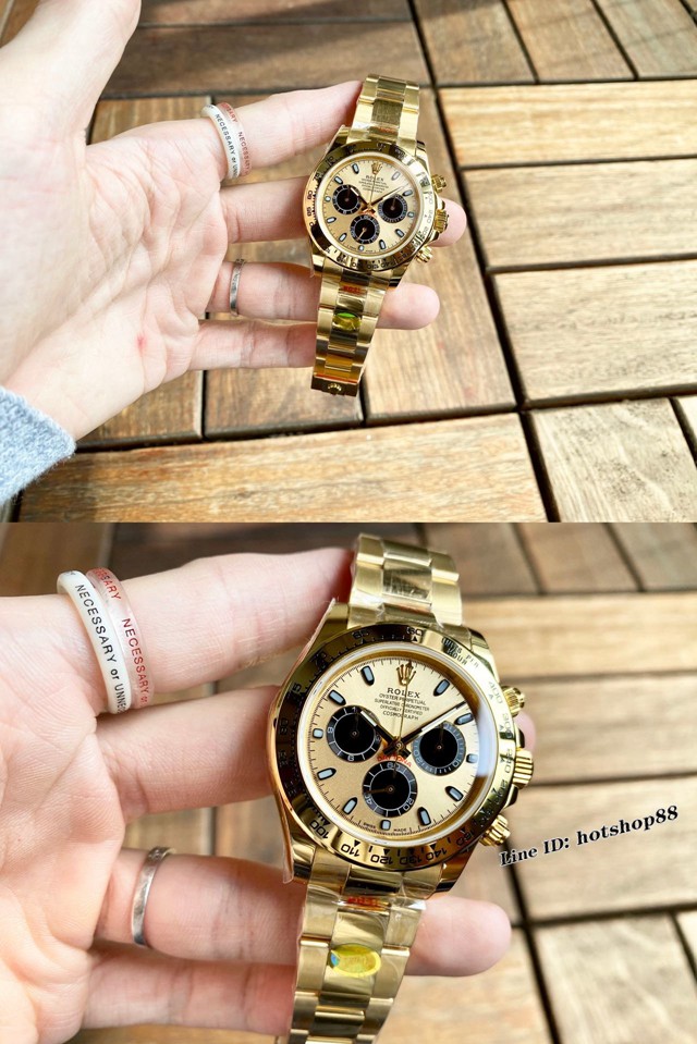 劳力士复刻手表 Rolex“高版本”超薄迪通拿 宇宙计型迪通拿计时男士腕表 gjs2584